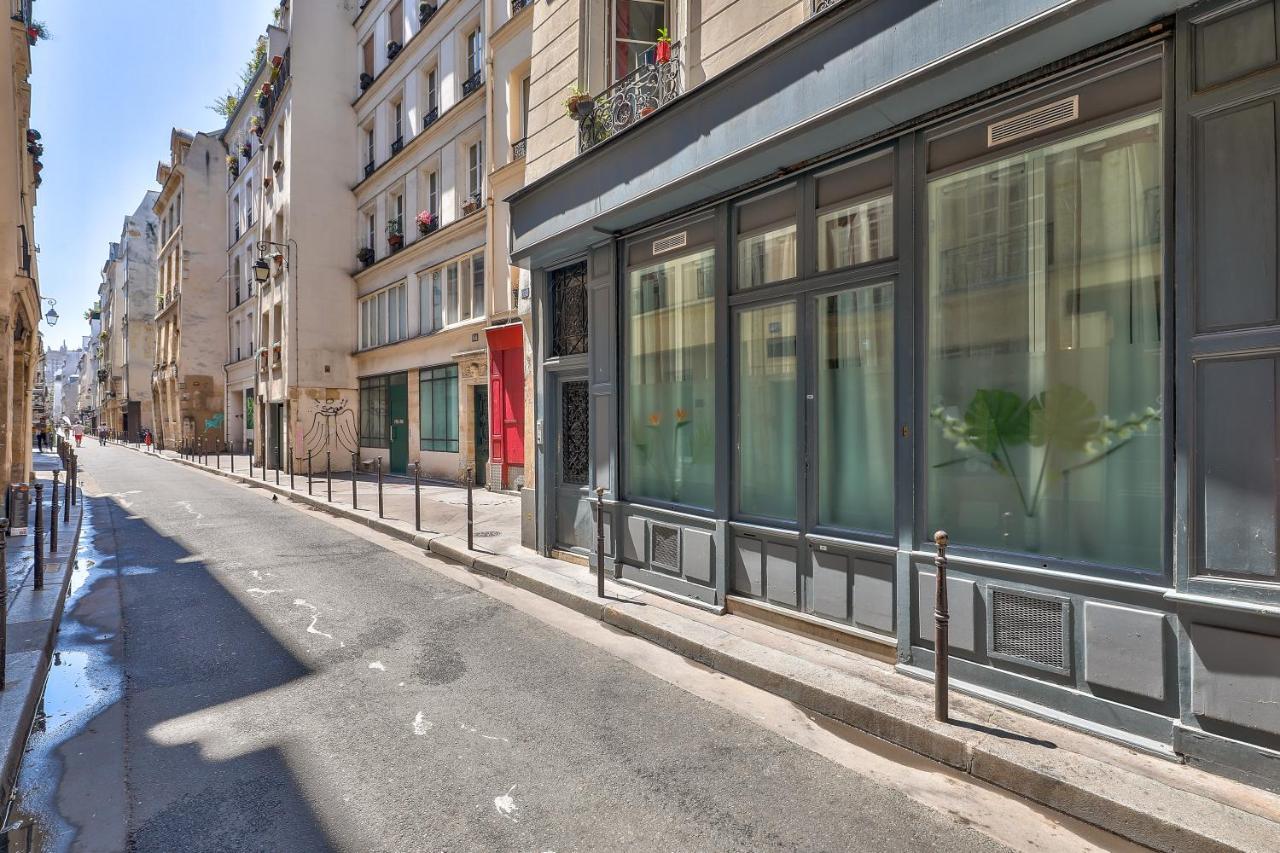 New Stunning 4 Bdrs Apt, With Ac - Le Marais 巴黎 外观 照片