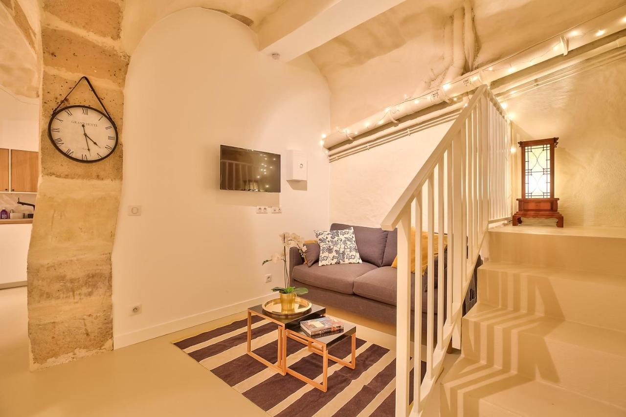 New Stunning 4 Bdrs Apt, With Ac - Le Marais 巴黎 外观 照片