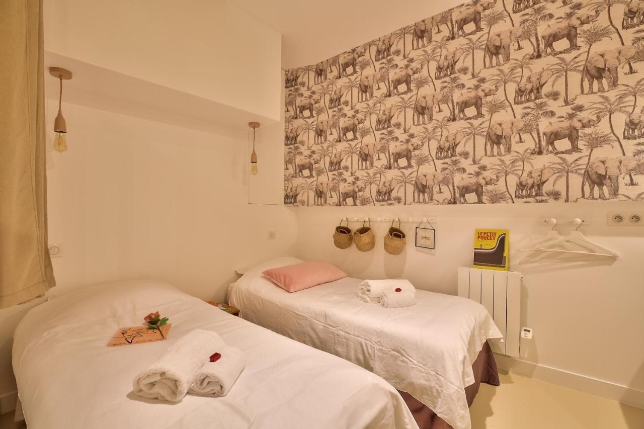 New Stunning 4 Bdrs Apt, With Ac - Le Marais 巴黎 外观 照片