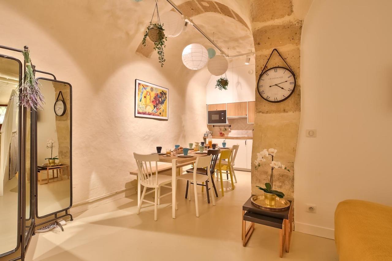 New Stunning 4 Bdrs Apt, With Ac - Le Marais 巴黎 外观 照片