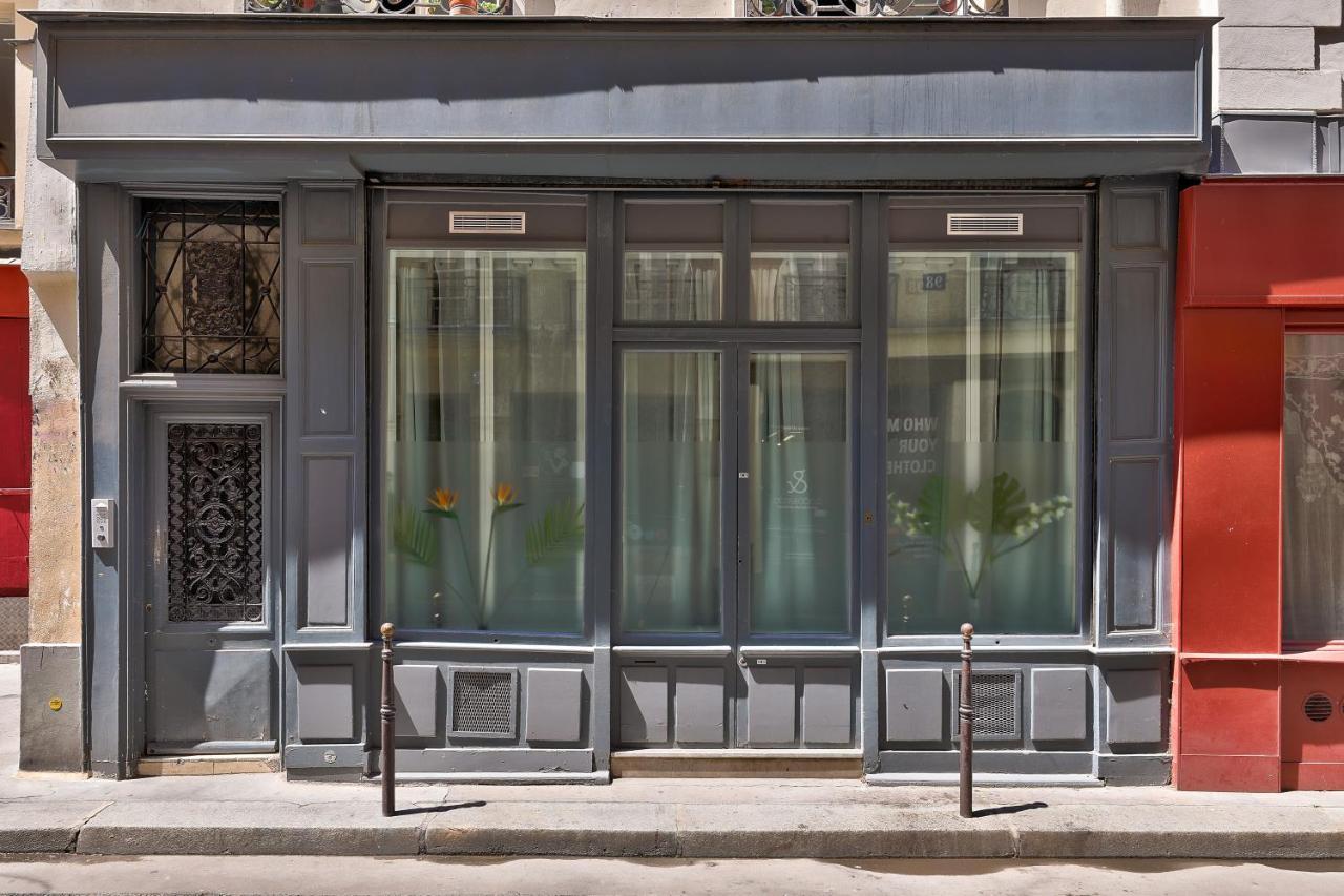 New Stunning 4 Bdrs Apt, With Ac - Le Marais 巴黎 外观 照片