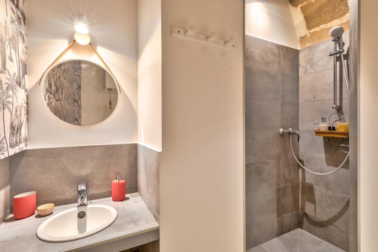 New Stunning 4 Bdrs Apt, With Ac - Le Marais 巴黎 外观 照片