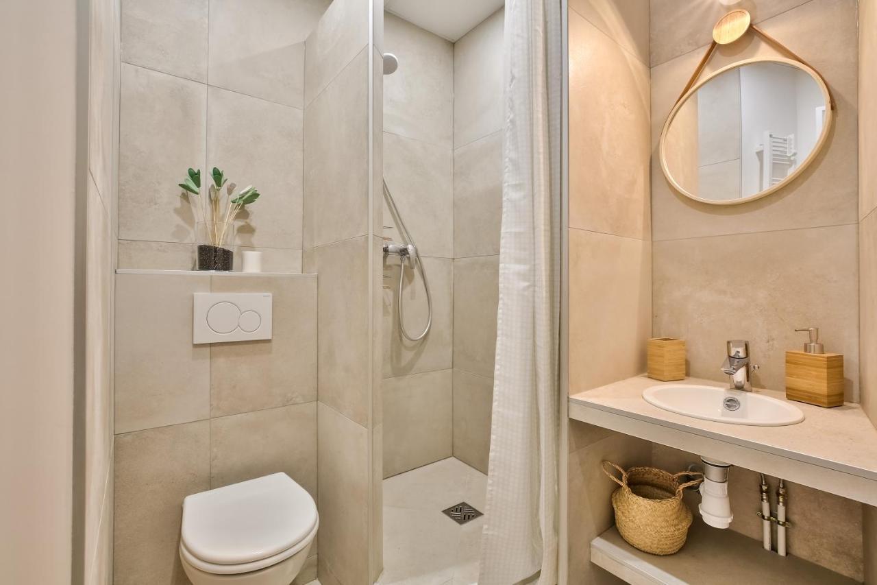 New Stunning 4 Bdrs Apt, With Ac - Le Marais 巴黎 外观 照片